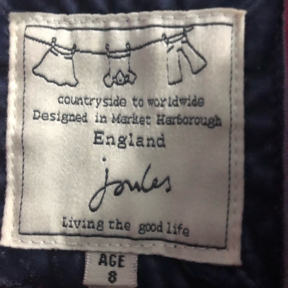 Joules Age 8 Pink Vest! Adorable! - Picture 7 of 8